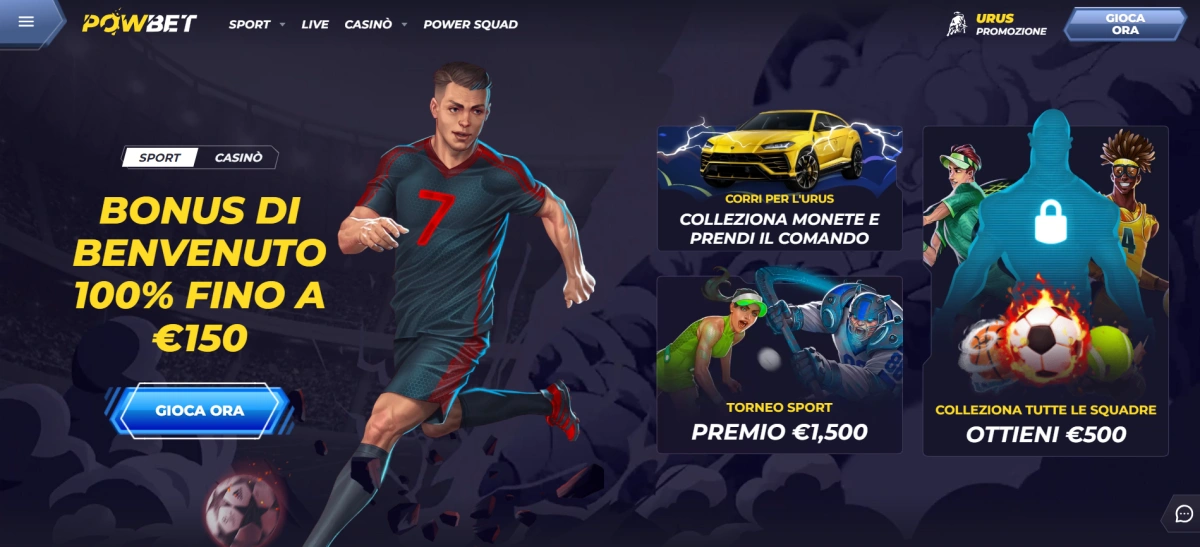 Powbet casino Italia